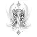 anduril with libra pisces taurus leo tattoo design idea