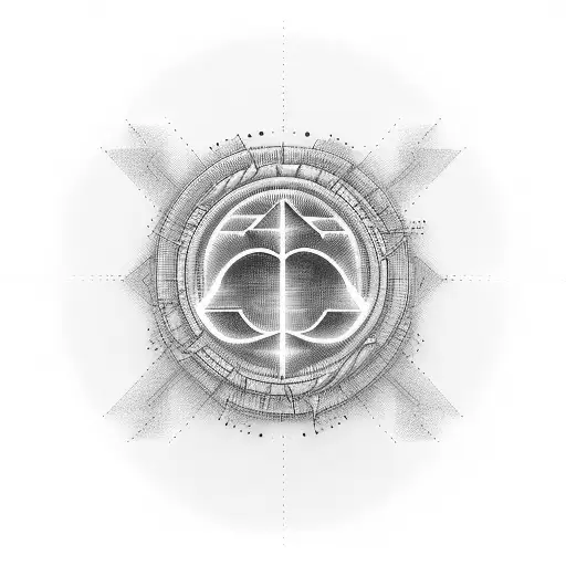 A dotwork tattoo of a javascript code snippet forming a musical waveform tattoo design idea