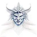 angel devil taurus tattoo design idea