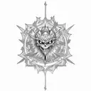 black clover  tattoo design idea