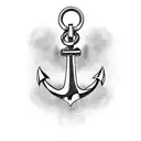 Anchor tattoo design idea