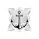 Anchor tattoo design idea