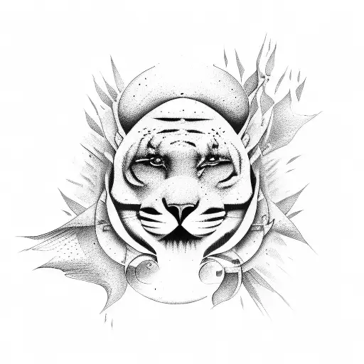 spiritual awakening tattoo design idea