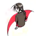 Itachi akatsuki  tattoo design idea