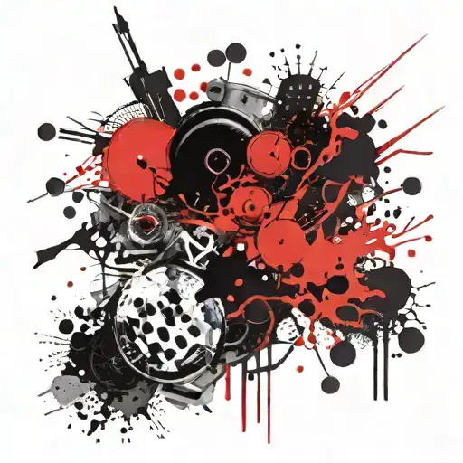 fuck people tattoo design idea