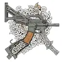 In ar 15 tattoo design idea