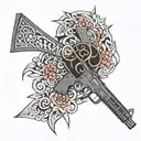 In ar 15 tattoo design idea