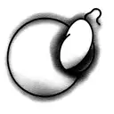 mouse fried egg tattoo design idea