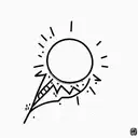 mouse fried egg tattoo design idea