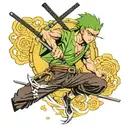 roronoa zoro tattoo design idea