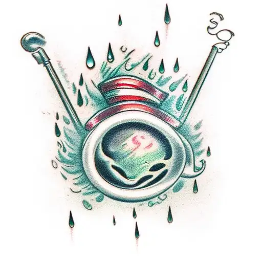 Or I may simply be a single drop of rain But I will remain tattoo design idea