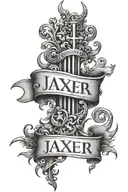 old english font tattoo name like Jax Tellers thomas tattoo but instead its TERESA going down the arm tattoo design idea