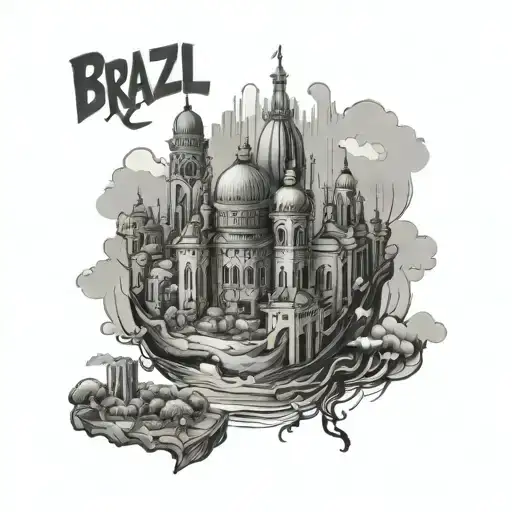brazil fortaleza tattoo design idea