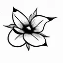 flower bouquet, birth months, January, march,april,july,august tattoo design idea