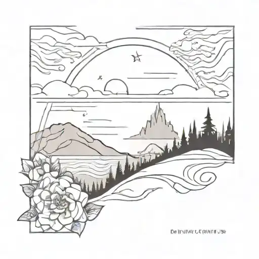 "dawn is coming" tattoo design idea
