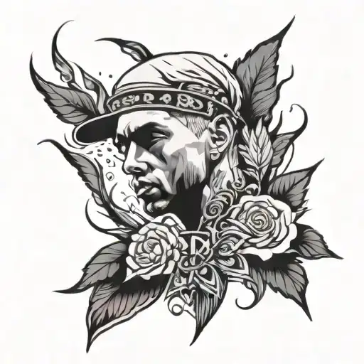 Eminem tattoo design idea