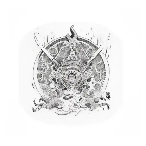 shaolin tattoo design idea