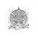 shaolin tattoo design idea