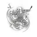 shaolin tattoo design idea