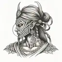 Akali phula singh tattoo design idea