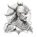 Akali phula singh tattoo design idea