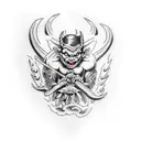 devil cupid tattoo tattoo design idea