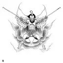 devil cupid tattoo tattoo design idea