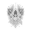 iphone tattoo design idea