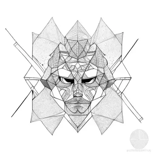 Broken mirrors  tattoo design idea