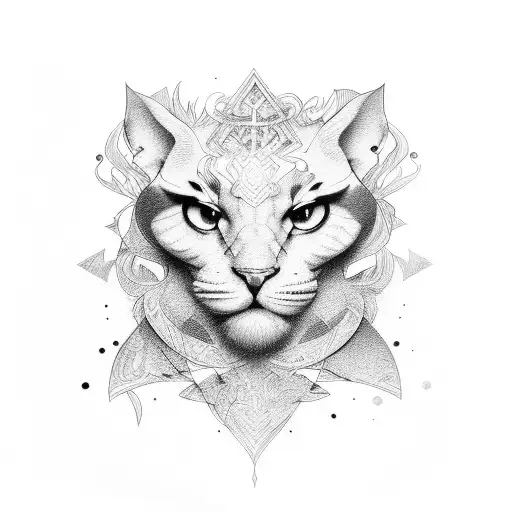 M three times tattoo design idea