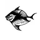 catfish  tattoo design idea