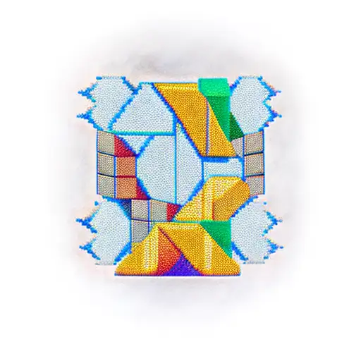 Tetris tattoo design idea
