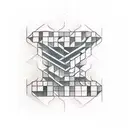 Tetris tattoo design idea