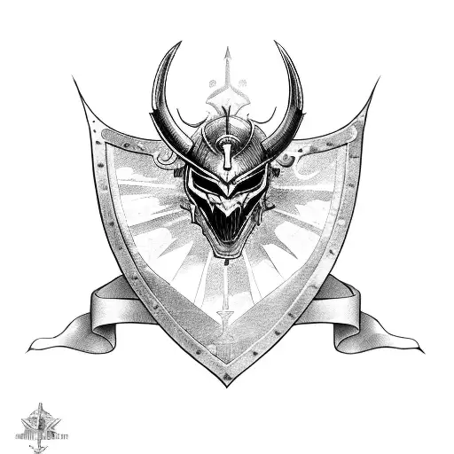 Put on the whole armour of God, that ye may be able to stand against the wiles of the devil.  tattoo design idea