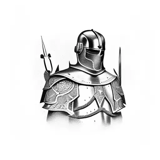 Put on the whole armour of God, that ye may be able to stand against the wiles of the devil.  tattoo design idea