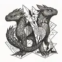 how to train your dragon tattoo design idea