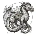 how to train your dragon tattoo design idea