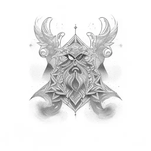 Stoicism tattoo sleeve tattoo design idea