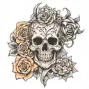 divorced parents and the responsibility of taking care of everything  tattoo design idea