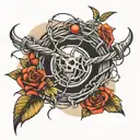 Barbed Wire tattoo design idea