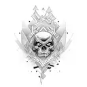 calligraphy nothing lasts forever tattoo design idea