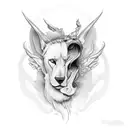nothing lasts forever tattoo design idea