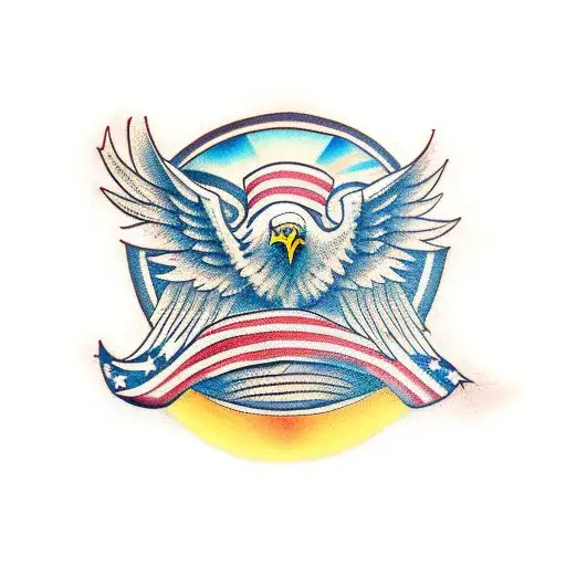 eagle  mtb tattoo design idea