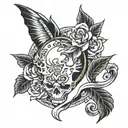 domination submission tattoo design idea