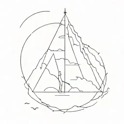 I'll arrive in a place of my own tattoo design idea