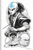 avatar the last airbender tattoo design idea