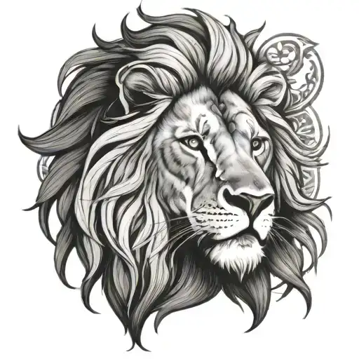 Aslan tattoo design idea