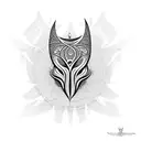 vulva tattoo design idea