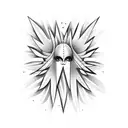 vulva tattoo design idea