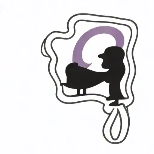 not today with a purple cancer ribbon and brother bear tattoo design idea